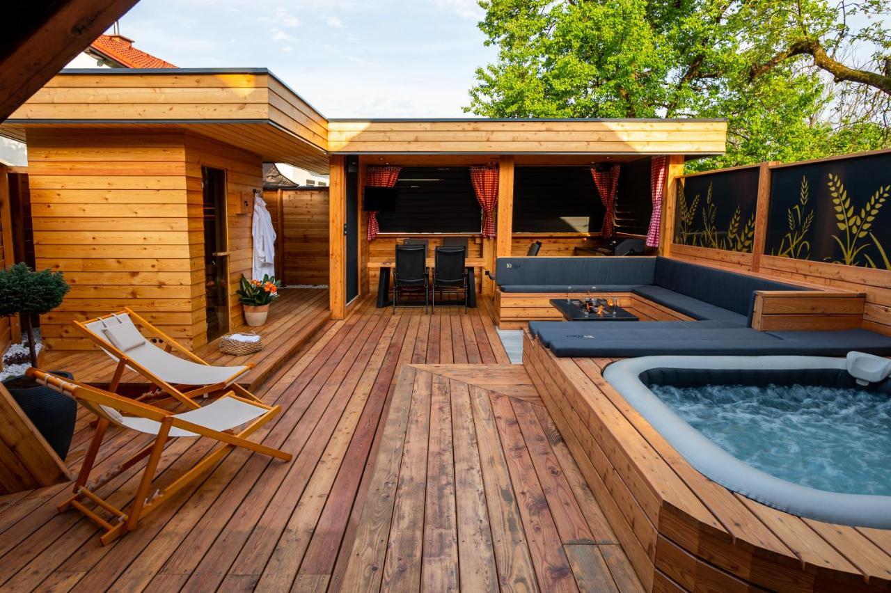 House "Hisca" With Private Terrace, Bbq, Fireplace, Sauna, Hot Tub モジリェ エクステリア 写真